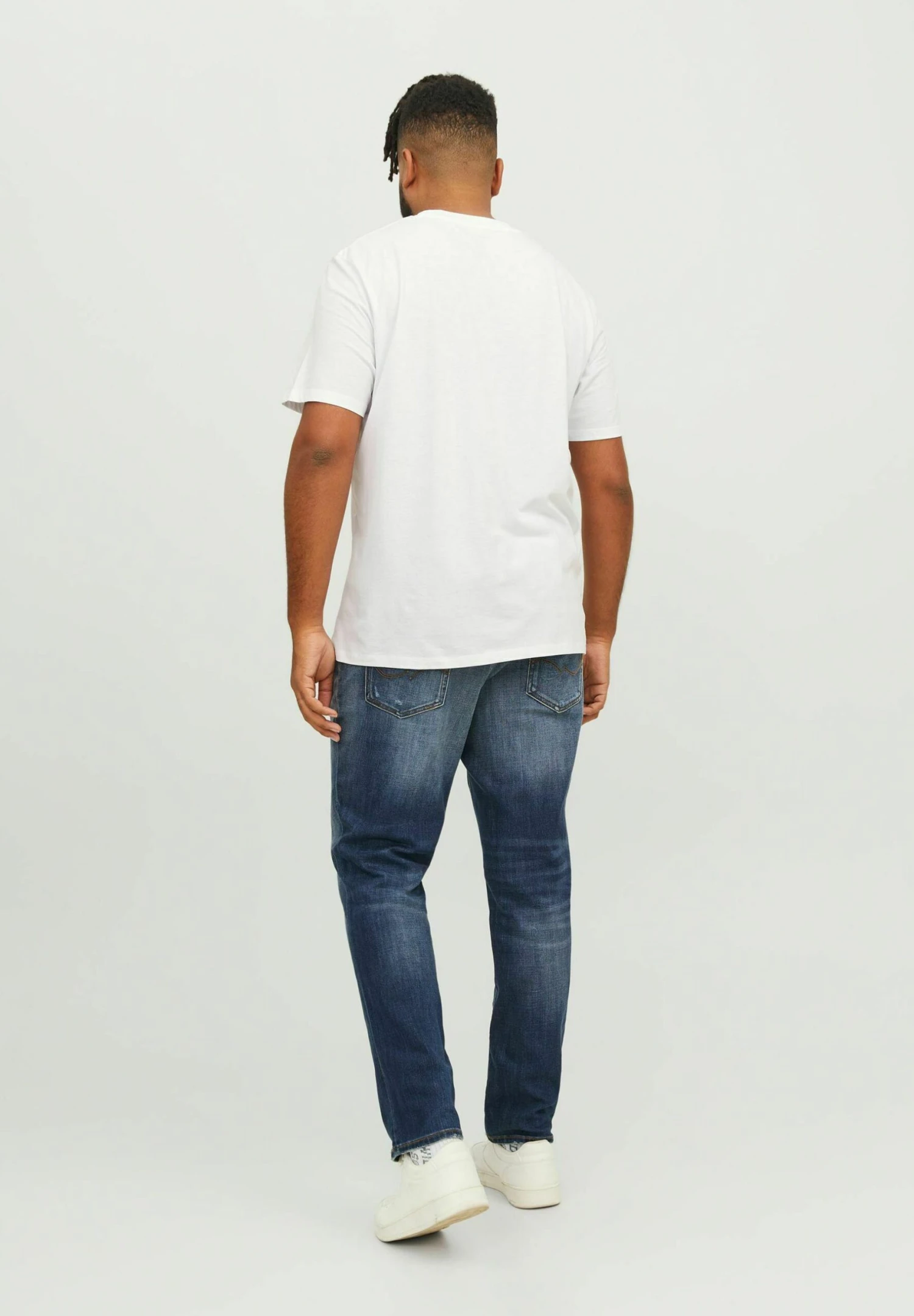 Jack & Jones Crew Neck - T-Shirt Print - Bright White 5 Jack & Jones Crew Neck - T-Shirt Print - Bright White - Afbeelding 3