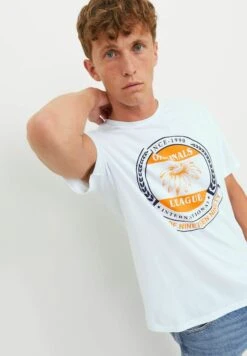 Jack & Jones T-Shirt Print - White -Jack & Jones Winkel e122752a002c4427bedaaff83079bbde