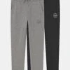Jack & Jones Junior Jjigordon Jjshark Jr 2 Pack- Trainingsbroek - Black/Light Grey