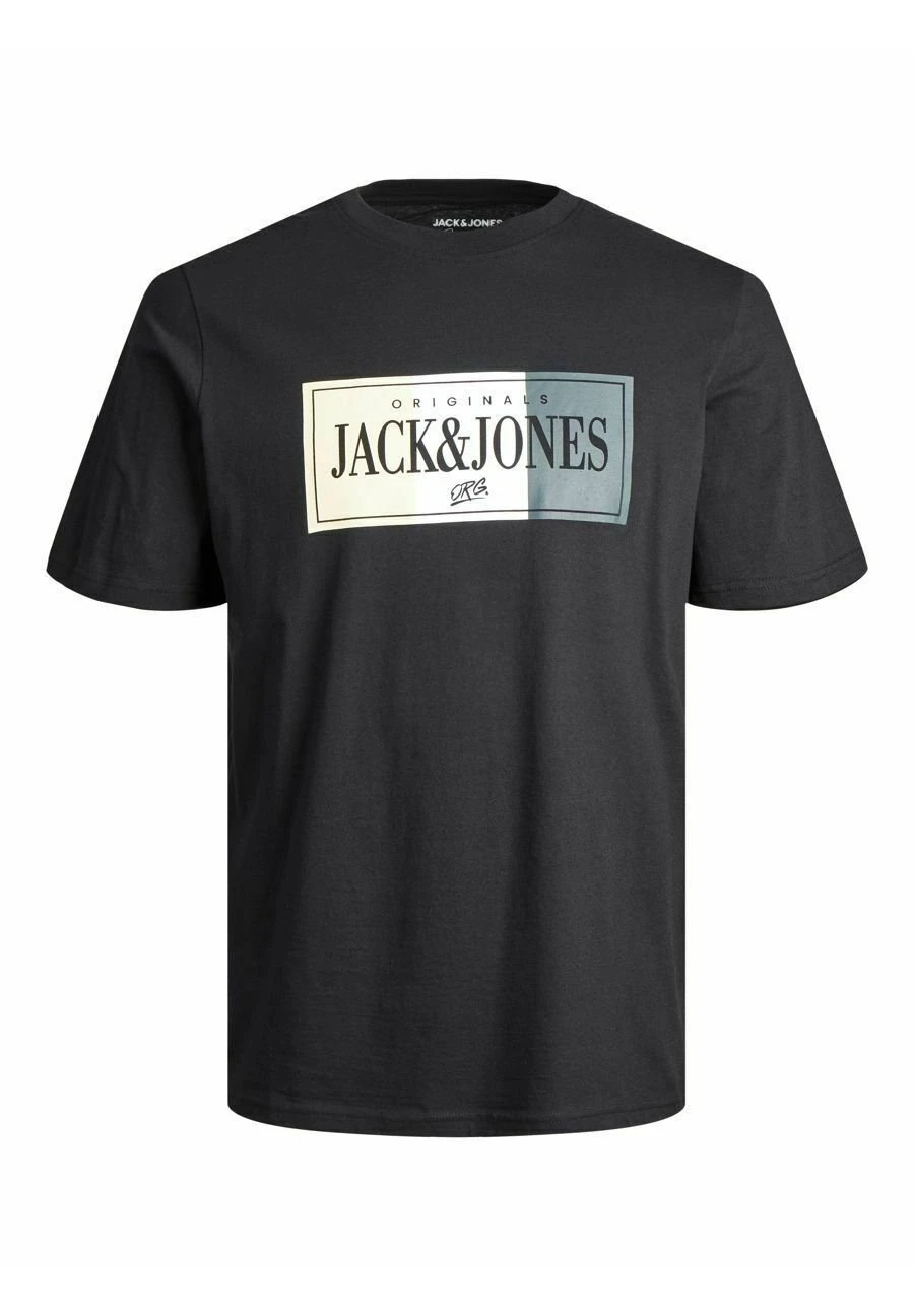 Jack & Jones Crew Neck - T-Shirt Print - Black 9 Jack & Jones Crew Neck - T-Shirt Print - Black - Afbeelding 7