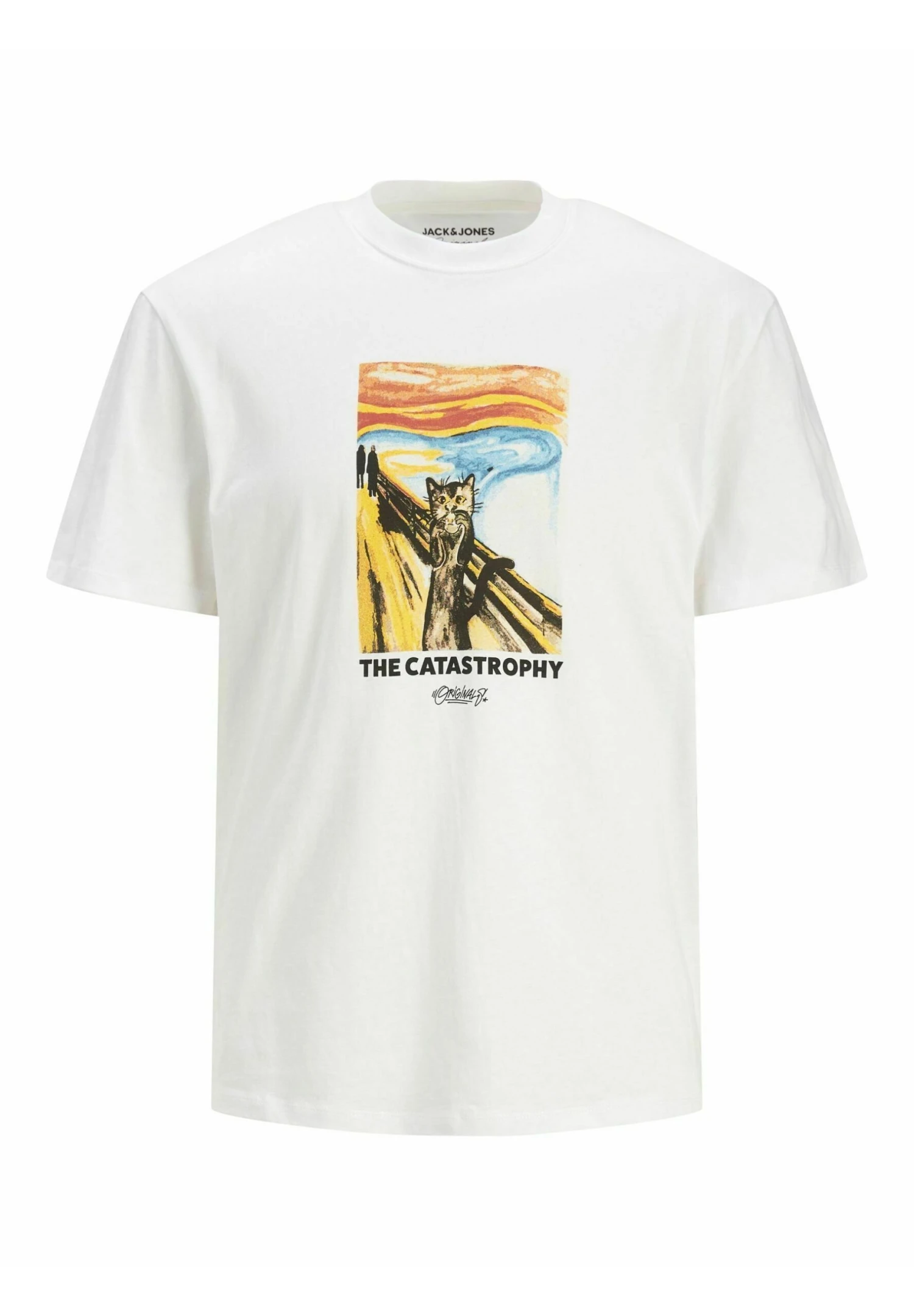 Jack & Jones Crew Neck - T-Shirt Print - Bright White 9 Jack & Jones Crew Neck - T-Shirt Print - Bright White - Afbeelding 7