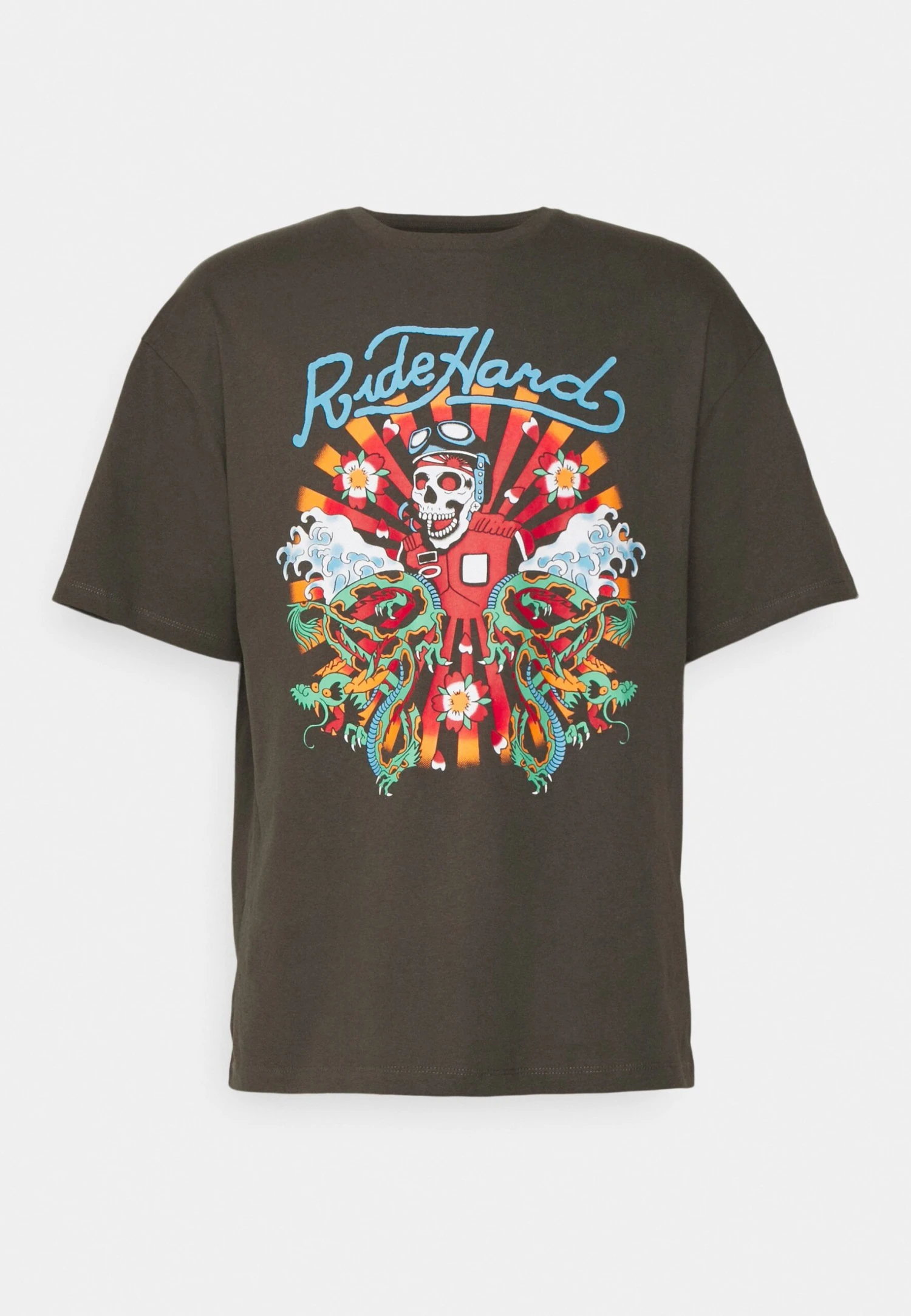 Jack & Jones Jorride Tee Crew Neck Unisex - T-Shirt Print - Raven 7 Jack & Jones Jorride Tee Crew Neck Unisex - T-Shirt Print - Raven - Afbeelding 5