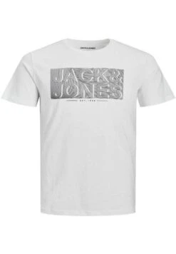 Jack & Jones Pete - T-Shirt Print - Bianco