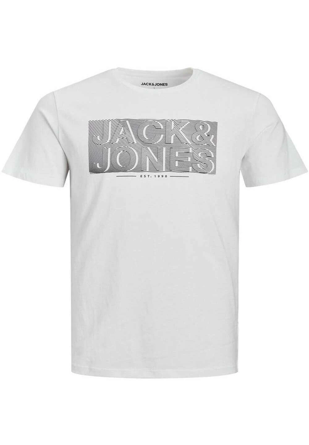 Jack & Jones Pete - T-Shirt Print - Bianco 3 Jack & Jones Pete - T-Shirt Print - Bianco