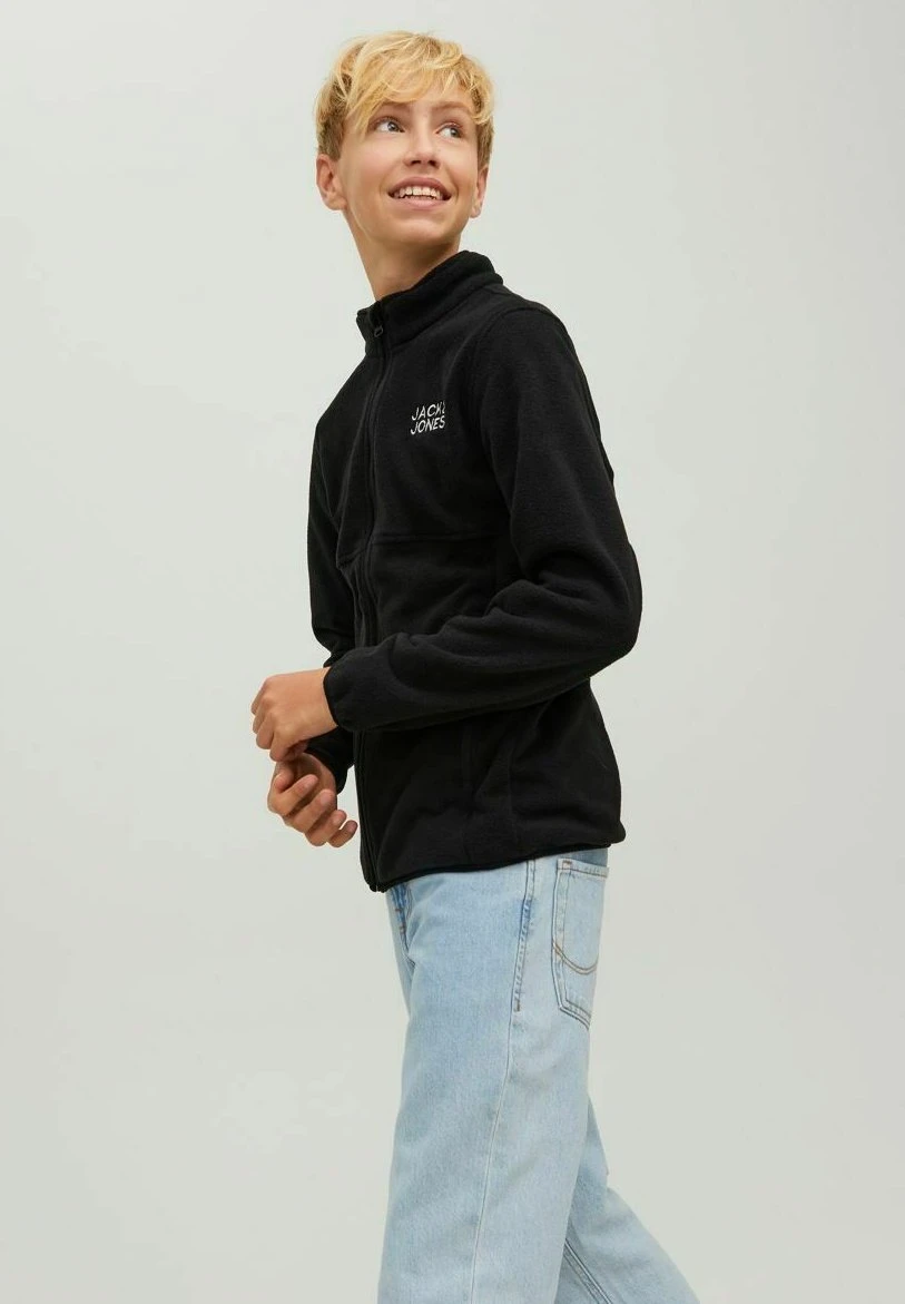 Jack & Jones Junior Fleecejas - Black 8 Jack & Jones Junior Fleecejas - Black - Afbeelding 6