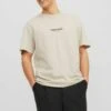 Jack & Jones Jorvesterbro Crew Neck Noos - T-Shirt Print - Moonbeam -Jack & Jones Winkel e7b8db929d8d441cbaa8162e757cc64f