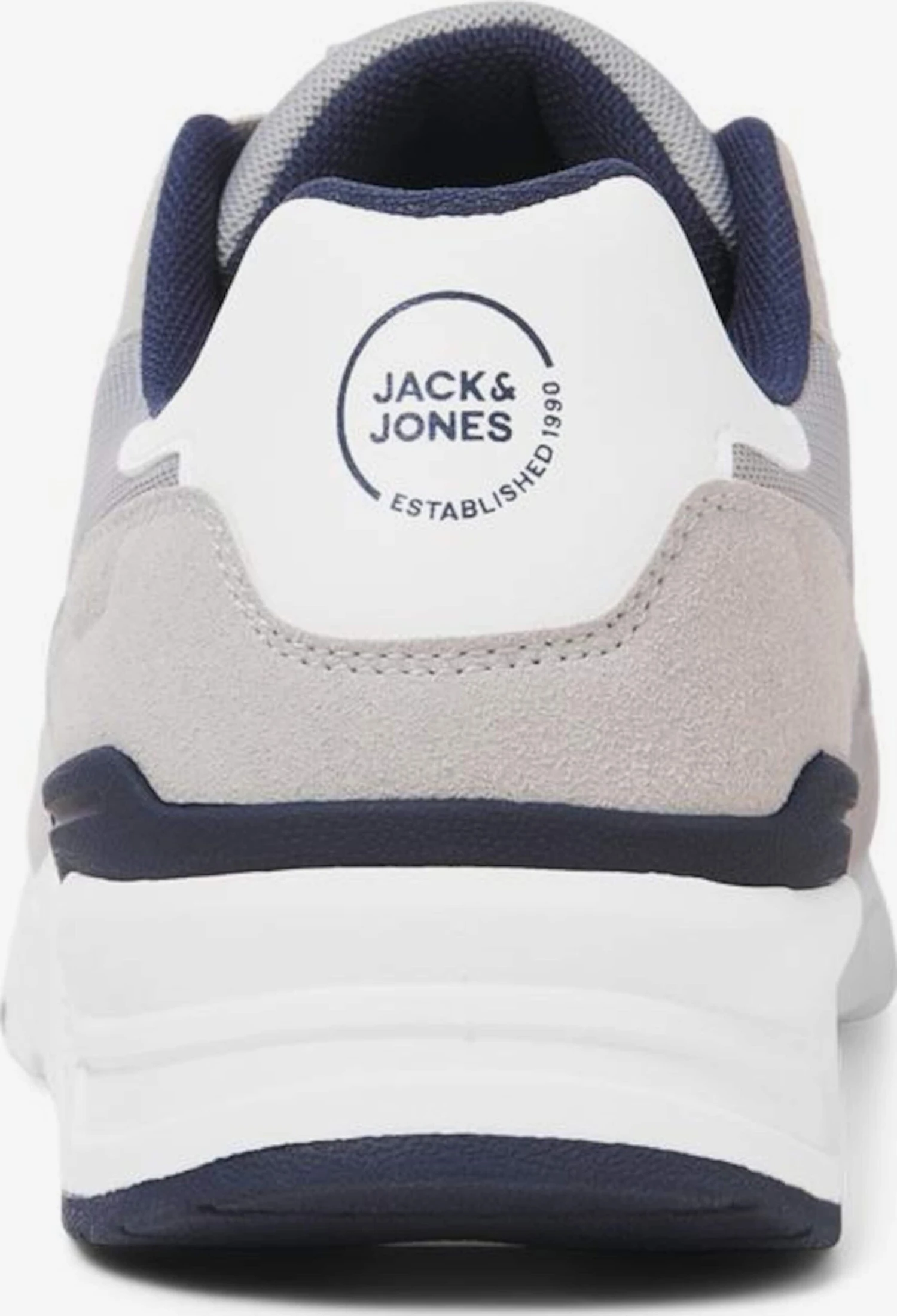 Jack & Jones Running Sneakers Sneakers Laag Worion Heren Lichtgrijs 6 Jack & Jones Running Sneakers Sneakers Laag Worion Heren Lichtgrijs - Afbeelding 4