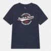 Jack & Jones Junior Jjelogo Tee Jr - T-Shirt Print - Navy Blazer -Jack & Jones Winkel e9cbcc26145d4896b48ea6f0f2856b71