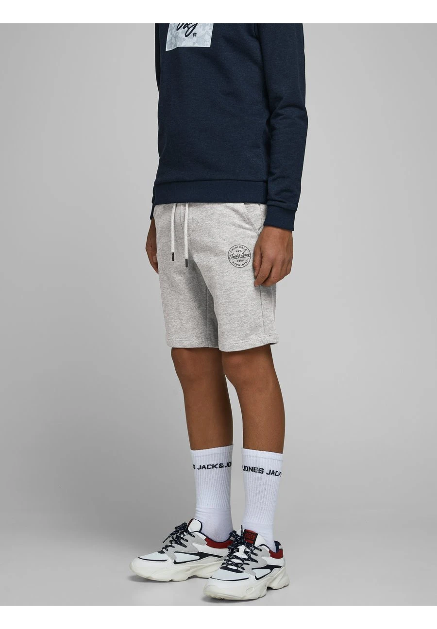 Jack & Jones Junior Jji Shark Jr - Trainingsbroek - Light Grey Melange 5 Jack & Jones Junior Jji Shark Jr - Trainingsbroek - Light Grey Melange - Afbeelding 3