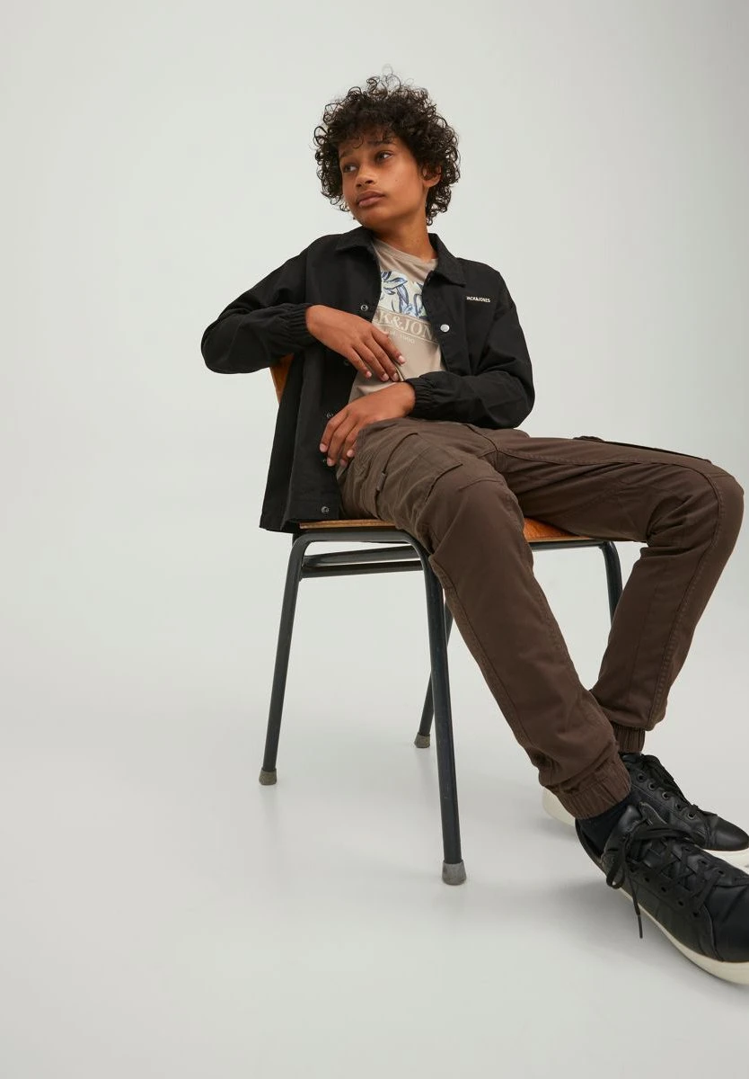 Jack & Jones Junior Cargobroek - Mulch 8 Jack & Jones Junior Cargobroek - Mulch - Afbeelding 6