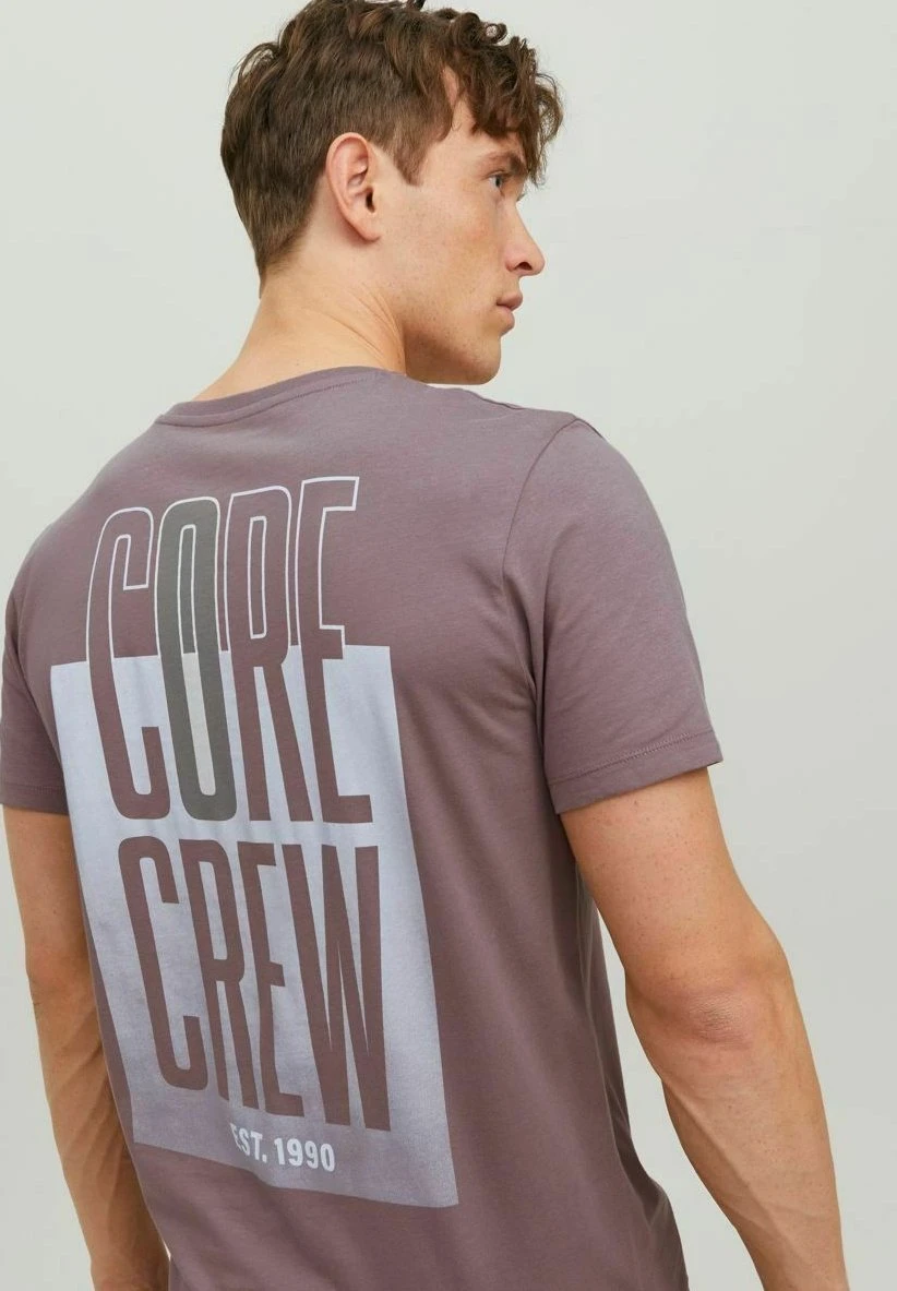 Jack & Jones Logo - T-Shirt Print - Twilight Mauve 6 Jack & Jones Logo - T-Shirt Print - Twilight Mauve - Afbeelding 4