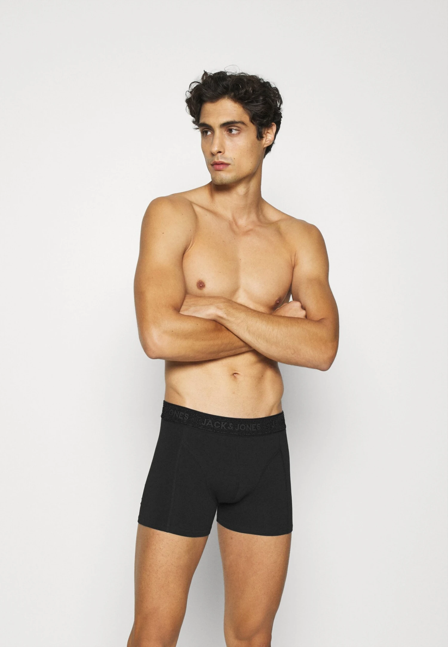 Jack & Jones JACWAISTBAND TRUNKS 3 PACK - Onderbroeken 3 Jack & Jones JACWAISTBAND TRUNKS 3 PACK - Onderbroeken