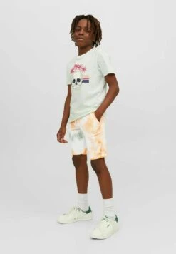 Jack & Jones Junior Junior Batik - Trainingsbroek - Cloud Dancer