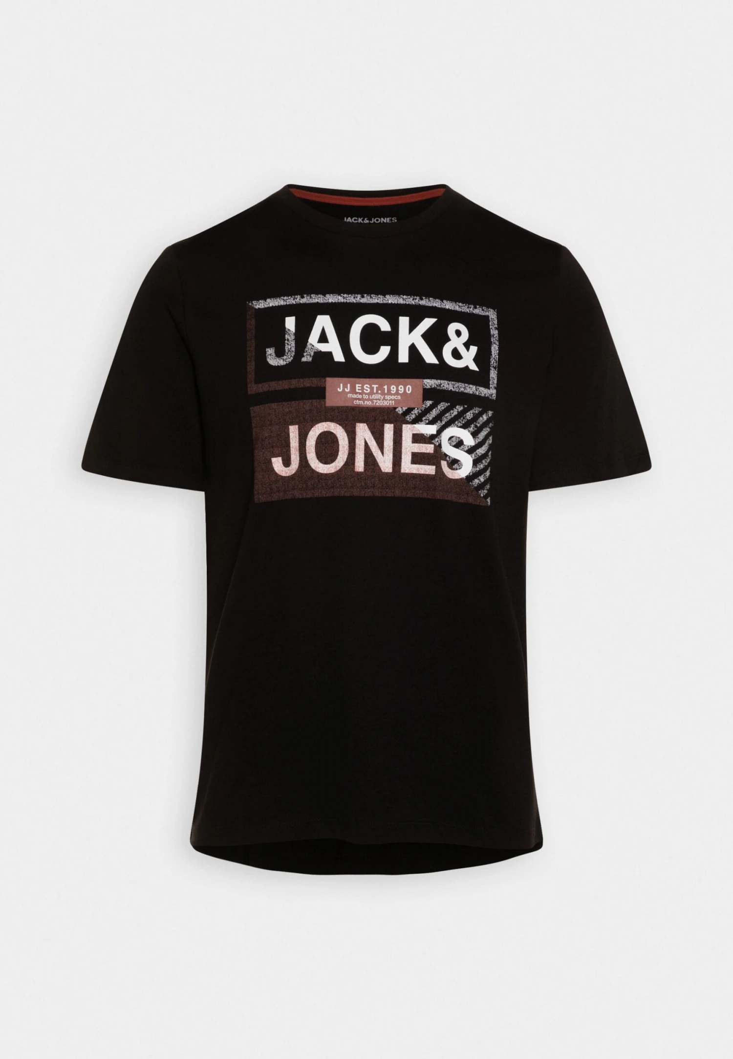Jack & Jones Jjkain Tee Crew Neck - T-Shirt Print - Black 6 Jack & Jones Jjkain Tee Crew Neck - T-Shirt Print - Black - Afbeelding 4