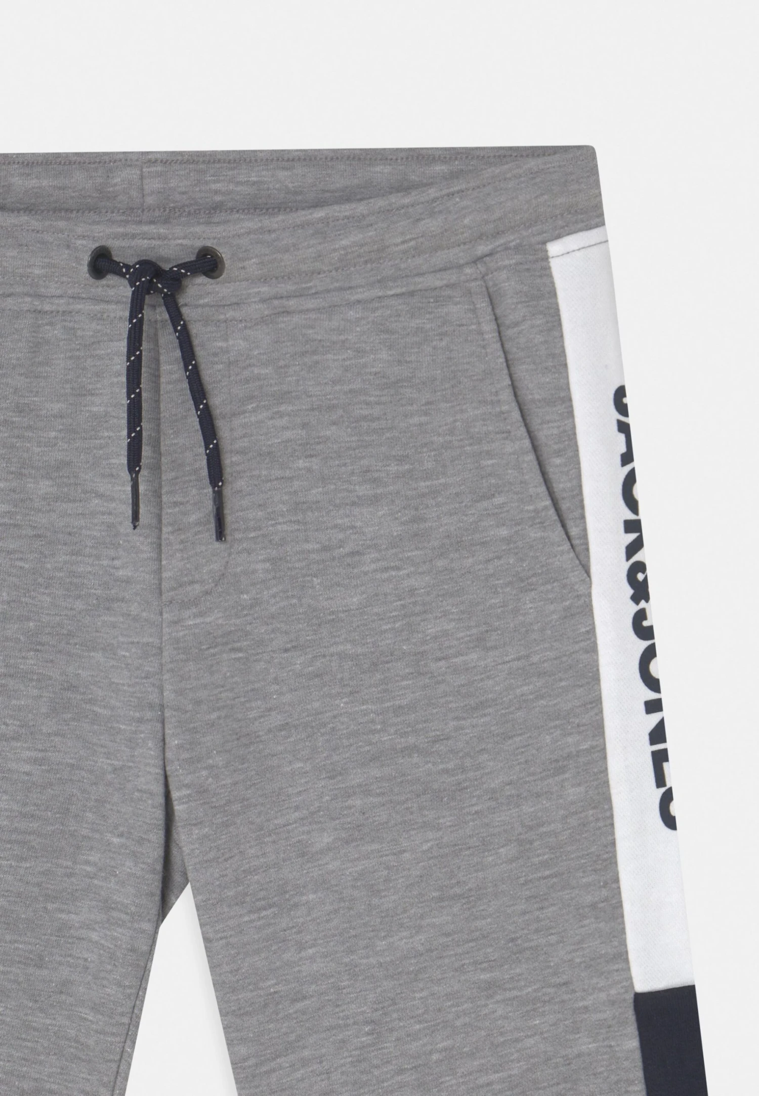 Jack & Jones Junior Jjilogo Blocking Jr - Shorts - Light Grey Melange 4 Jack & Jones Junior Jjilogo Blocking Jr - Shorts - Light Grey Melange - Afbeelding 2