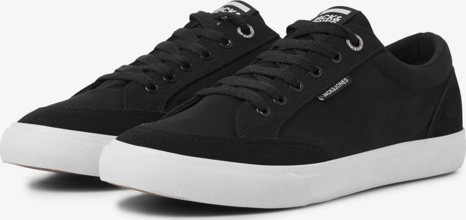 Jack & Jones Casual Sneakers Sneakers Laag GRANT Heren Zwart 5 Jack & Jones Casual Sneakers Sneakers Laag GRANT Heren Zwart - Afbeelding 3