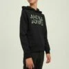 Jack & Jones Junior Logo - Hoodie - Black -Jack & Jones Winkel f31a2b9cccfc4e5185ff88f678170094