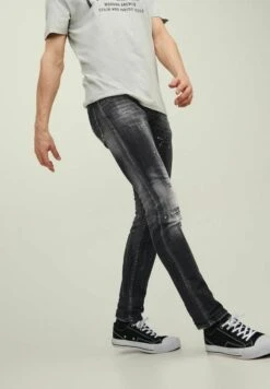 Jack & Jones Glenn Luca- Slim Fit Jeans - Black Denim -Jack & Jones Winkel f48d4a42e77a4e728b12cd9af8651e64