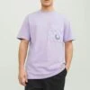 Jack & Jones Overlay - T-Shirt Print - Lavender 1 Jack & Jones Overlay - T-Shirt Print - Lavender -Jack & Jones Winkel f4ff151469824b34bdc7caf815720b22