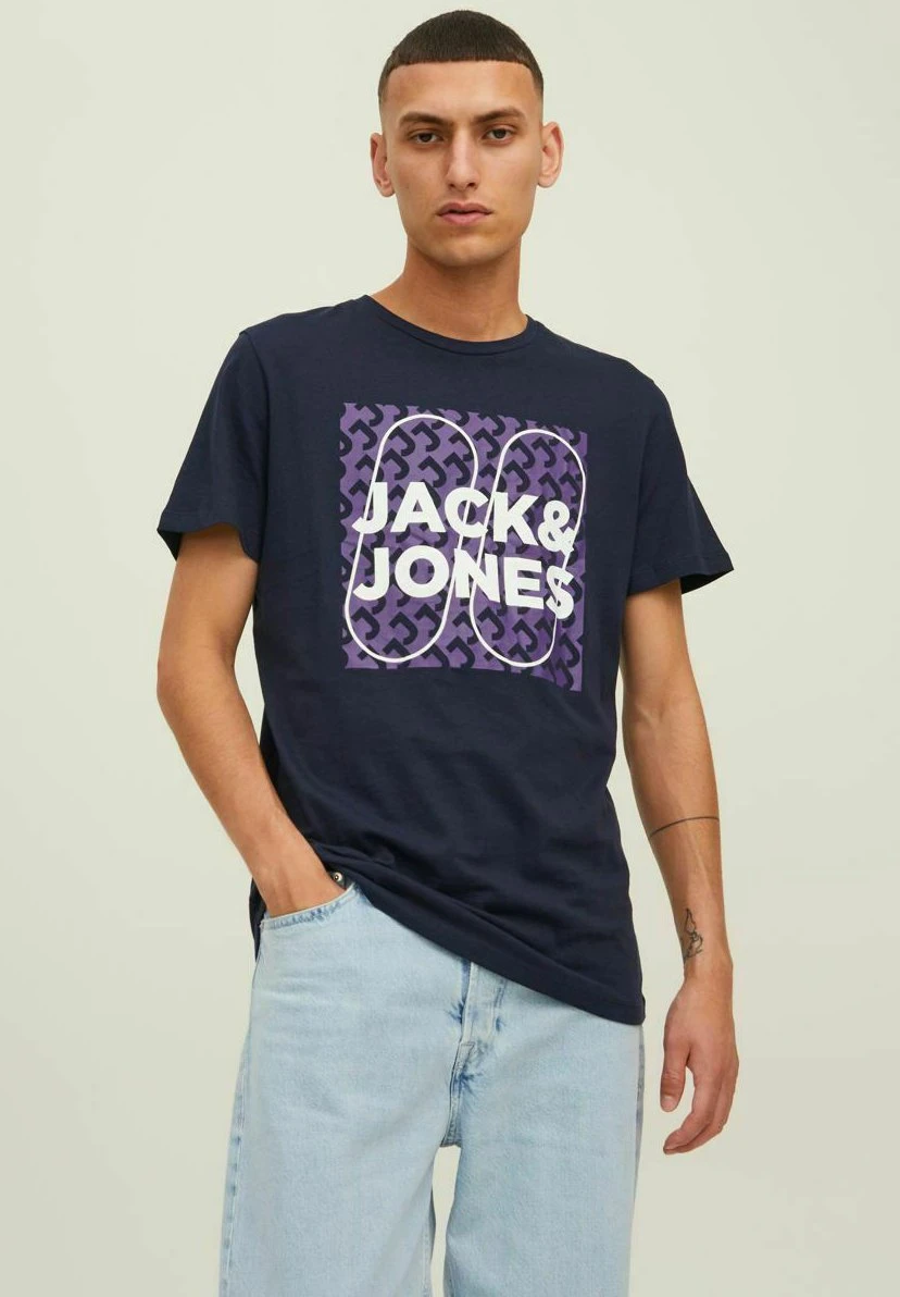 Jack & Jones Crew Neck - T-Shirt Print - Sky Captain 3 Jack & Jones Crew Neck - T-Shirt Print - Sky Captain