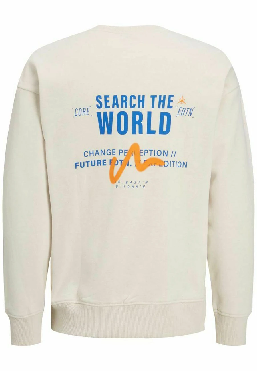 Jack & Jones Junior Junior- Sweater - Moonbeam 10 Jack & Jones Junior Junior- Sweater - Moonbeam - Afbeelding 8