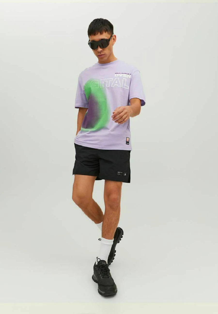 Jack & Jones Crew Neck - T-Shirt Print - Lavender 4 Jack & Jones Crew Neck - T-Shirt Print - Lavender - Afbeelding 2
