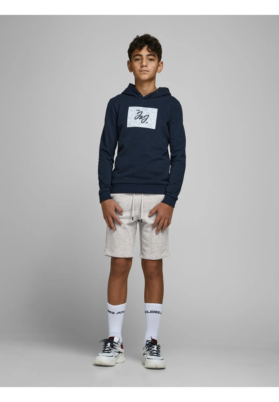 Jack & Jones Junior Jji Shark Jr - Trainingsbroek - Light Grey Melange 4 Jack & Jones Junior Jji Shark Jr - Trainingsbroek - Light Grey Melange - Afbeelding 2