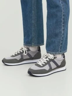 Jack & Jones Running Sneakers Sneakers Laag Heren Grafiet / Lichtgrijs / Donkergrijs -Jack & Jones Winkel f9a34fec128f7cea0f75a1bfbaf8e4f3