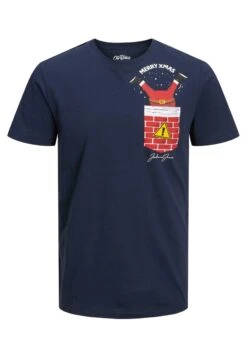 Jack & Jones T-Shirt Print - Dunkelblau 13 Jack & Jones T-Shirt Print - Dunkelblau -Jack & Jones Winkel fa134bc3cd8f4411bcfc5f7a91d7fb94