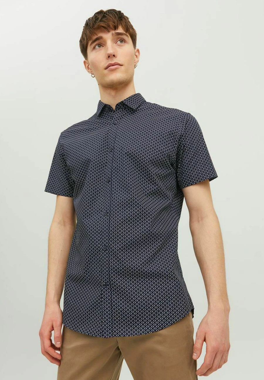JACK&JONES Premium PREMIUM KURZARM PRINT - Overhemd 6 JACK&JONES Premium PREMIUM KURZARM PRINT - Overhemd - Afbeelding 4