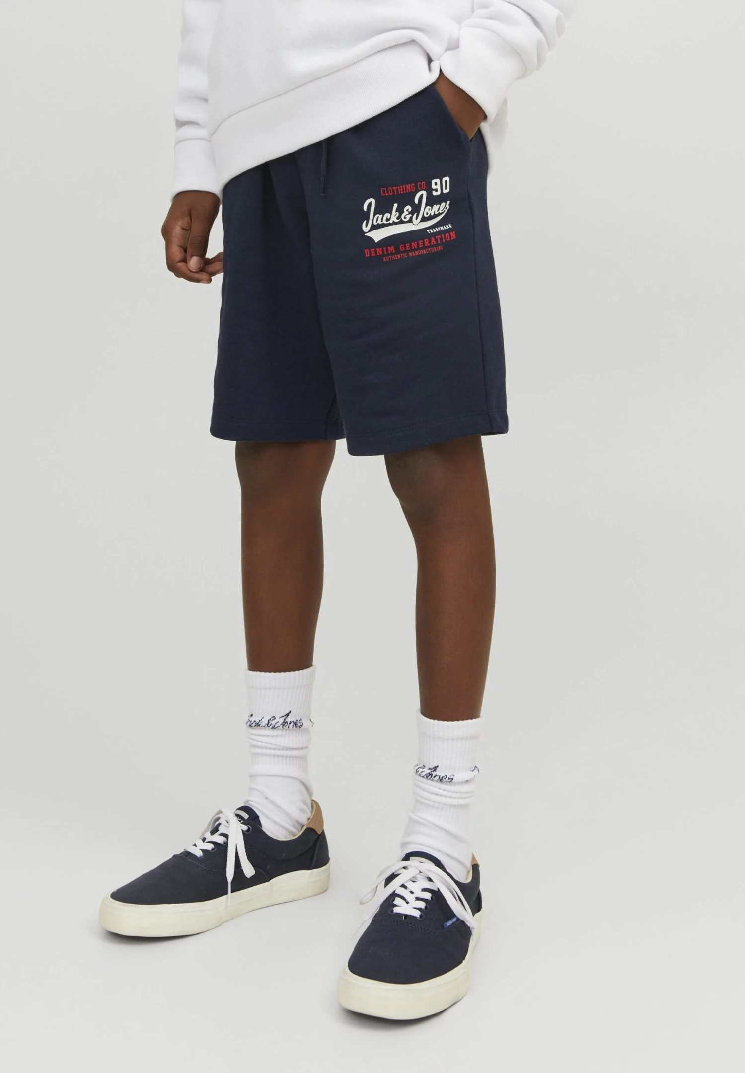Jack & Jones Junior Jpstlogo - Trainingsbroek - Dark Blue 4 Jack & Jones Junior Jpstlogo - Trainingsbroek - Dark Blue - Afbeelding 2