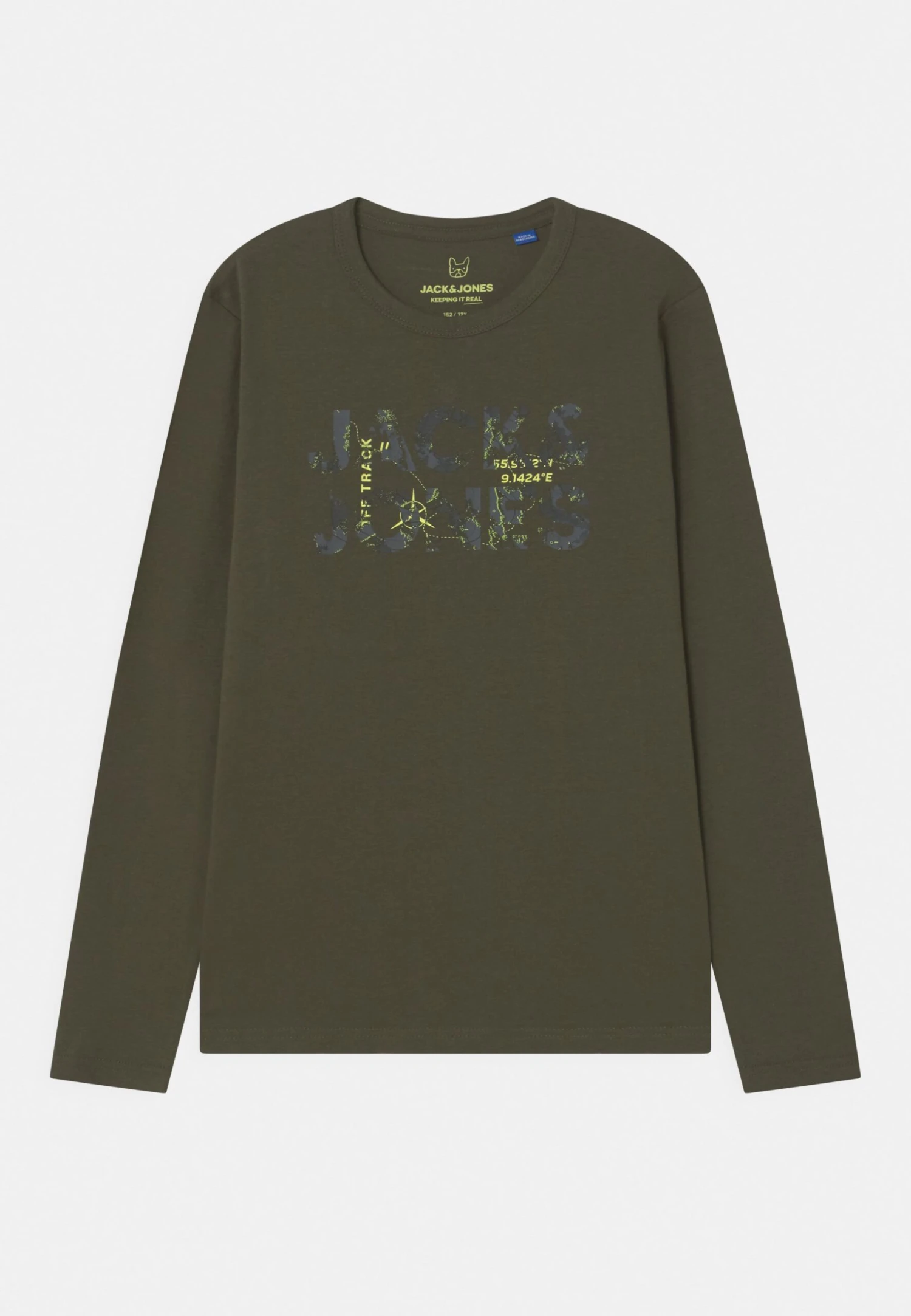 Jack & Jones Junior Jcotech Logo Tee Crew Neck Jnr - Longsleeve - Forest Night 3 Jack & Jones Junior Jcotech Logo Tee Crew Neck Jnr - Longsleeve - Forest Night
