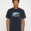 Jack & Jones Jcologan Crew Neck - T-Shirt Print - Navy Blazer 2 Jack & Jones Jcologan Crew Neck - T-Shirt Print - Navy Blazer -Jack & Jones Winkel fae1b7ee8c4541a499102bc081ede804