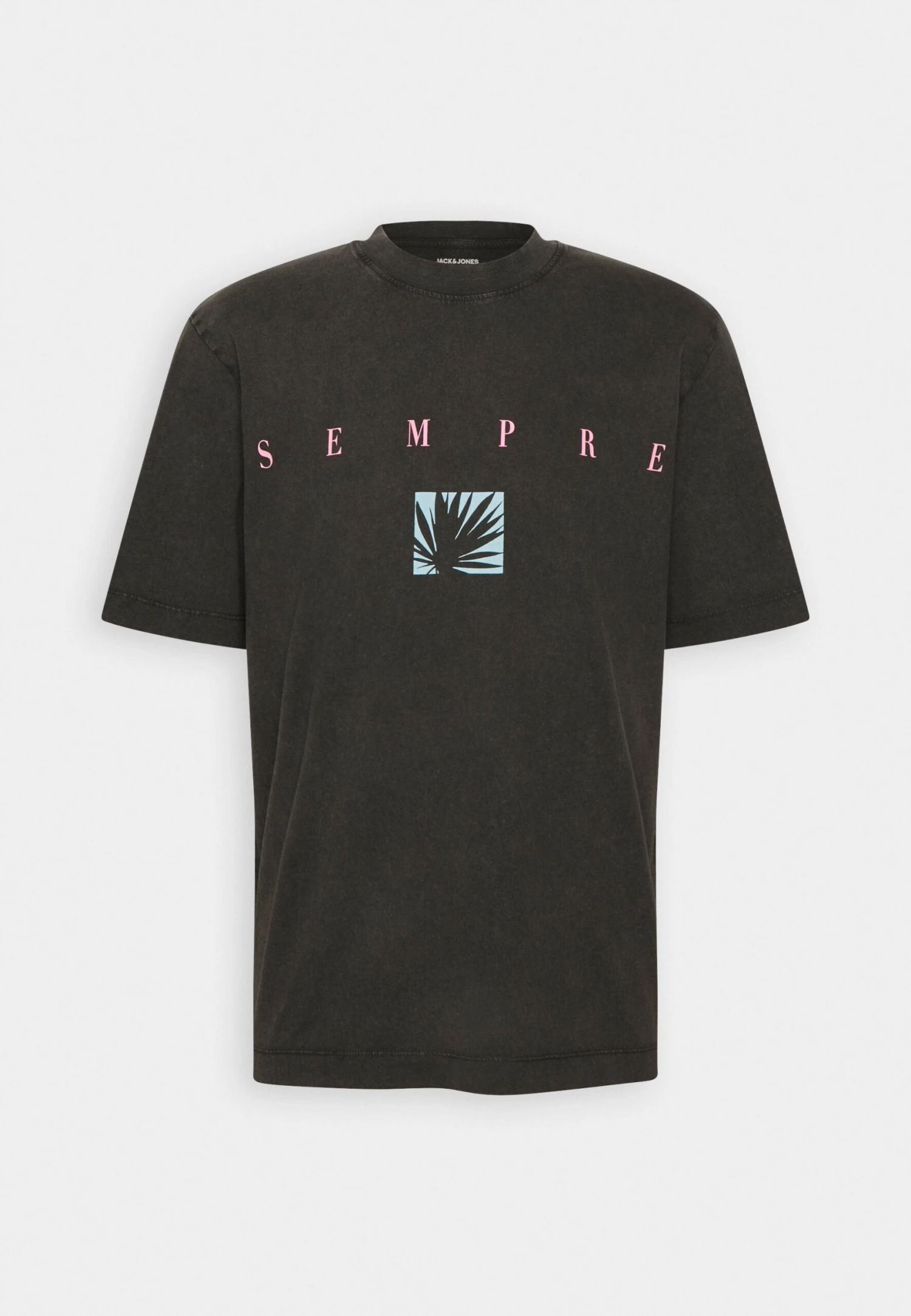 Jack & Jones Jorexotic Tee Crew Neck Unisex- T-Shirt Print - Black 6 Jack & Jones Jorexotic Tee Crew Neck Unisex- T-Shirt Print - Black - Afbeelding 4