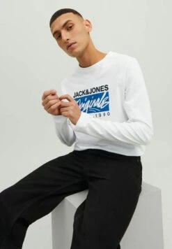 Jack & Jones Crew Neck - Longsleeve - Bright White 14 Jack & Jones Crew Neck - Longsleeve - Bright White -Jack & Jones Winkel fccf5d594c7f4ac88944dddcabef67f5