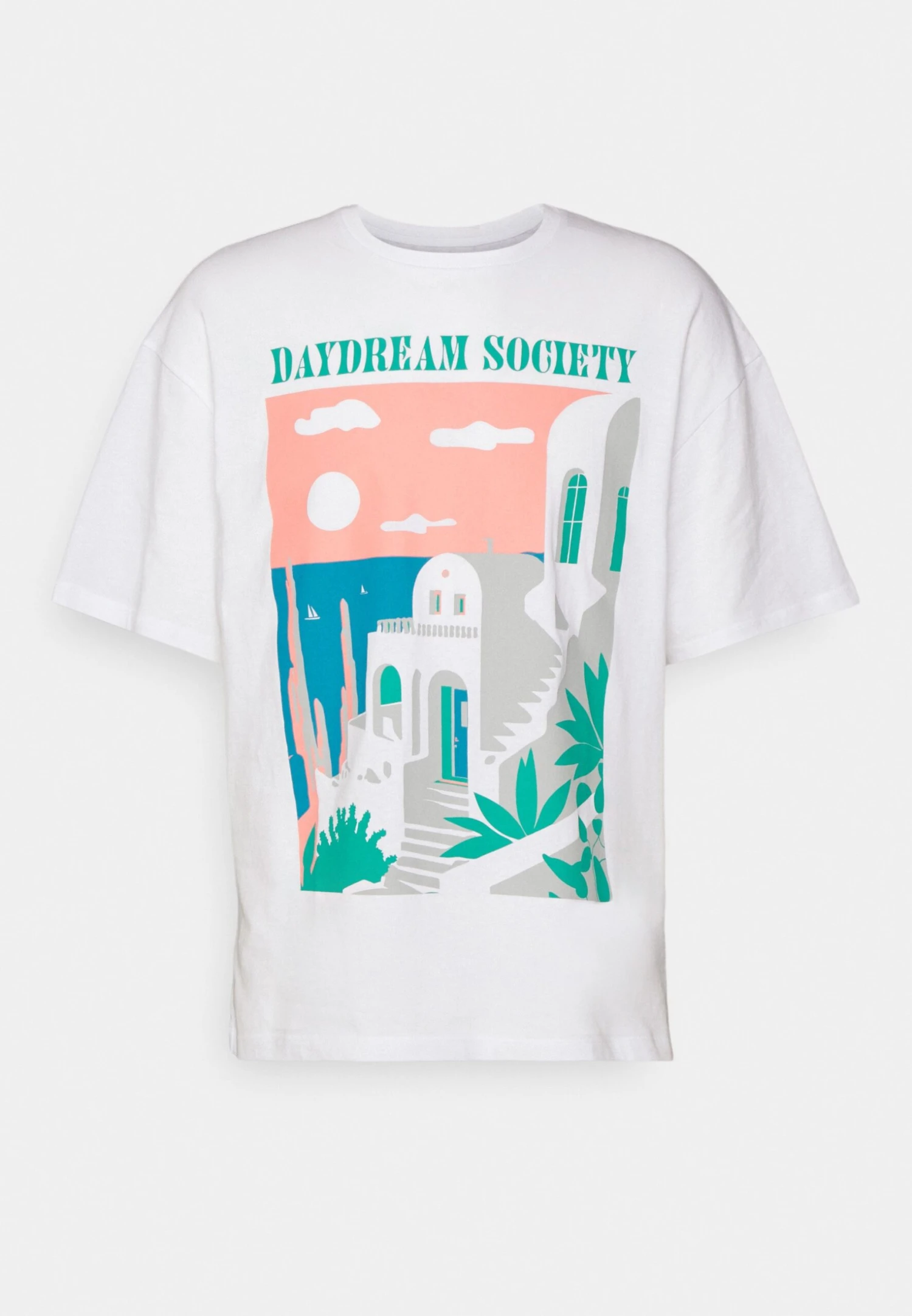 Jack & Jones Tee Crewneck Unisex - T-Shirt Print - White 6 Jack & Jones Tee Crewneck Unisex - T-Shirt Print - White - Afbeelding 4