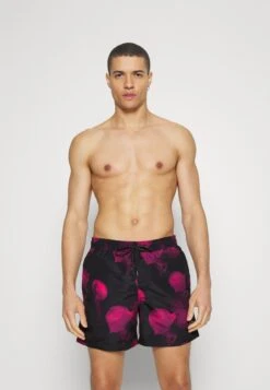 Jack & Jones Jjswim Core - Zwemshorts - Black/Pink Yarrow