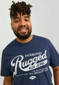 Jack & Jones PLUS SIZE CREW NECK - T-shirt Print -Jack & Jones Winkel ff861b7beb6449f487c07e624512bef2
